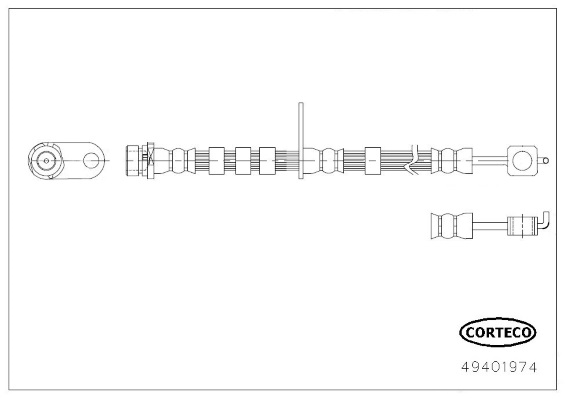 Hortum bağlantısı, fren hidroliği 49401974 uygun fiyat ile hemen sipariş verin!