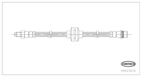 Hortum bağlantısı, fren hidroliği 49423816 uygun fiyat ile hemen sipariş verin!