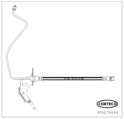 Hortum bağlantısı, fren hidroliği 49429444 uygun fiyat ile hemen sipariş verin!