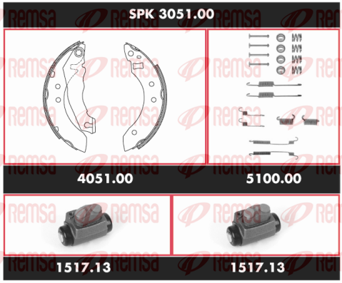 Fren takımı, kampanalı fren SPK 3051.00 uygun fiyat ile hemen sipariş verin!