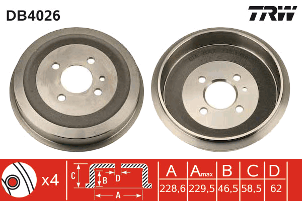 Fren kampanası DB4026 uygun fiyat ile hemen sipariş verin!