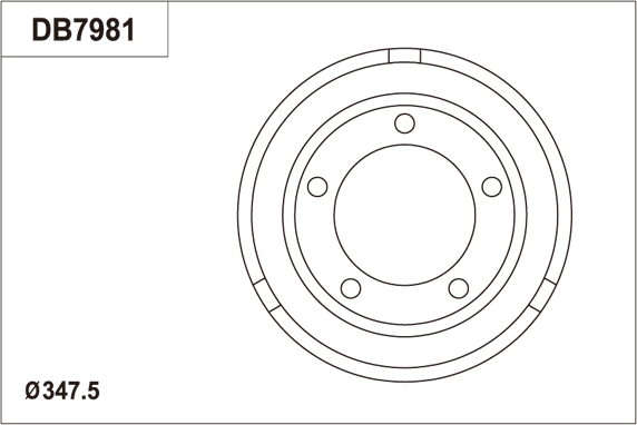 Fren kampanası DB7981 uygun fiyat ile hemen sipariş verin!