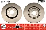 Fren diski DF4478S ALFA ROMEO 159 (939_) 1.9 JTDM 16V (939AXC1B, 939AXC12)