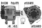 Alternatör 209223 CITROËN C3 II (SC_) 1.2 THP 110