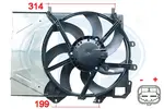 Fan, motor soğutması 352043 CITROËN C3 II (SC_) 1.4