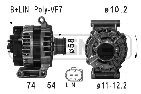 Alternatör 209034A uygun fiyat ile hemen sipariş verin!