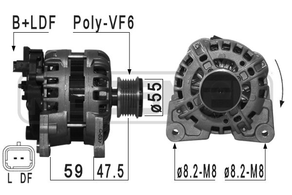 Alternatör 209035 uygun fiyat ile hemen sipariş verin!