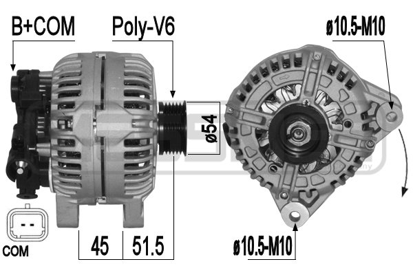 Alternatör 209099A uygun fiyat ile hemen sipariş verin!