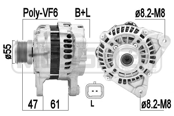 Alternatör 209351A uygun fiyat ile hemen sipariş verin!