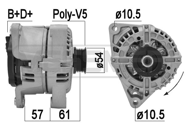 Alternatör 209450A uygun fiyat ile hemen sipariş verin!