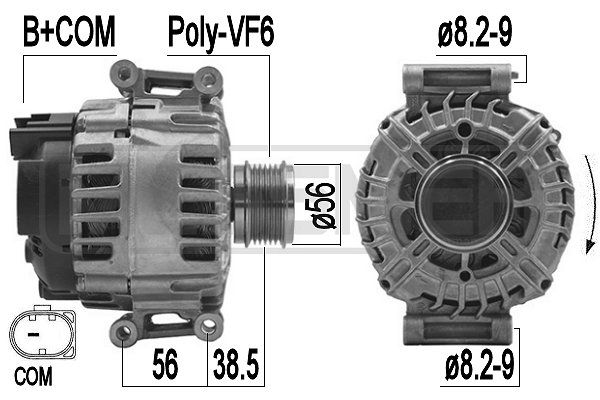 Alternatör 209493 uygun fiyat ile hemen sipariş verin!