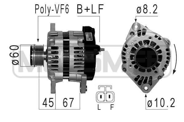 Alternatör 210845A uygun fiyat ile hemen sipariş verin!