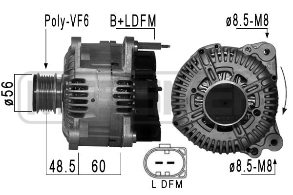 Alternatör 210898A uygun fiyat ile hemen sipariş verin!