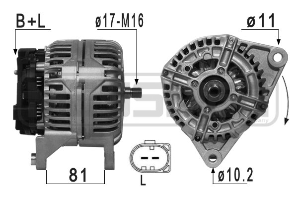 Alternatör 210940A uygun fiyat ile hemen sipariş verin!