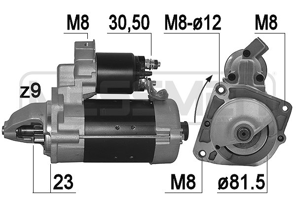 Marş motoru 220033A uygun fiyat ile hemen sipariş verin!