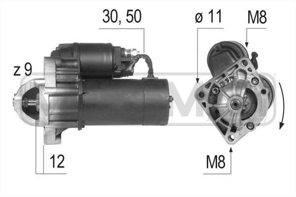 Marş motoru 220057A uygun fiyat ile hemen sipariş verin!