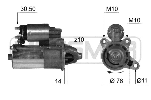 Marş motoru 220364A uygun fiyat ile hemen sipariş verin!