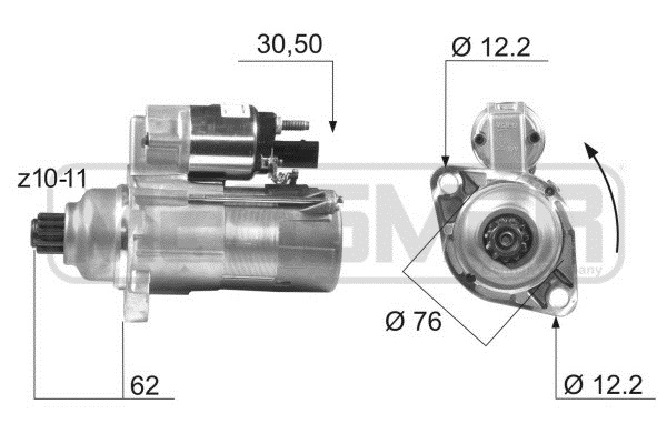 Marş motoru 220450 uygun fiyat ile hemen sipariş verin!