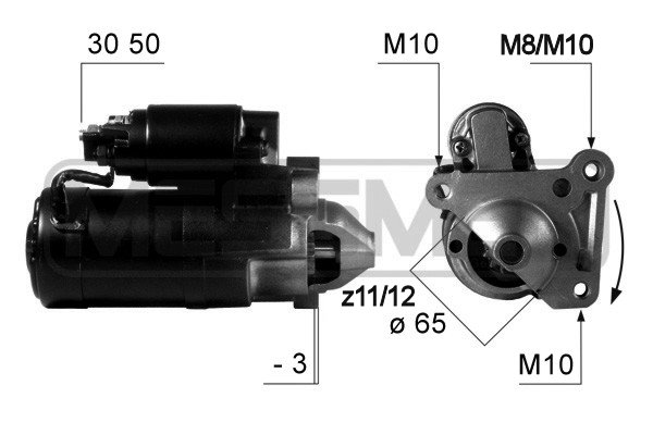 Marş motoru 220458A uygun fiyat ile hemen sipariş verin!