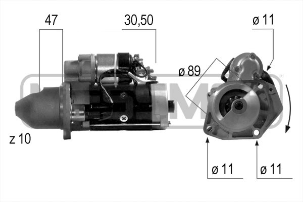 Marş motoru 220512A uygun fiyat ile hemen sipariş verin!