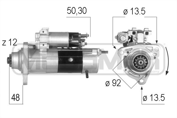 Marş motoru 220558A uygun fiyat ile hemen sipariş verin!