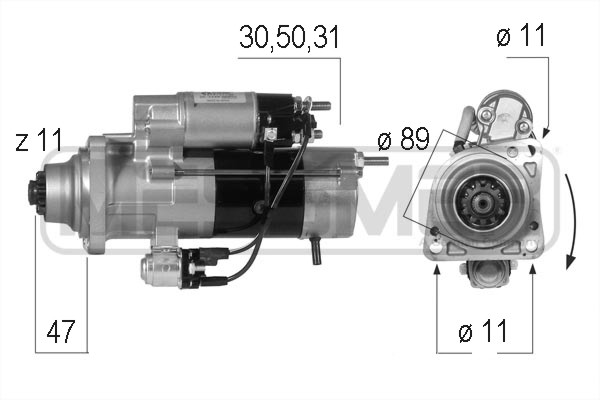 Marş motoru 220560 uygun fiyat ile hemen sipariş verin!