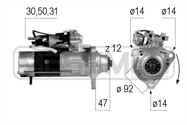 Marş motoru 220563A uygun fiyat ile hemen sipariş verin!