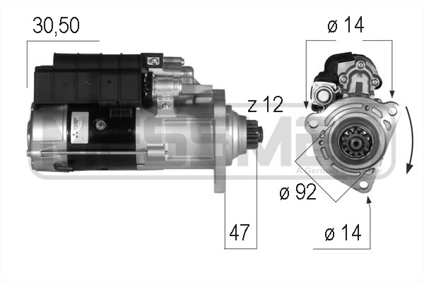 Marş motoru 220572 uygun fiyat ile hemen sipariş verin!