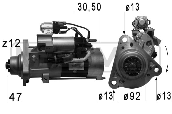 Marş motoru 220690A uygun fiyat ile hemen sipariş verin!