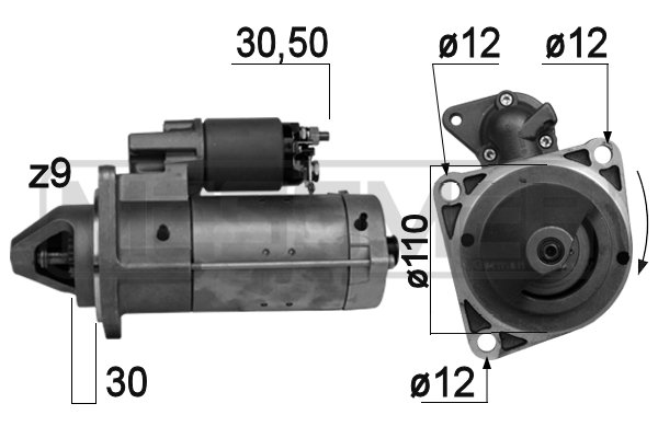 Marş motoru 220754 uygun fiyat ile hemen sipariş verin!