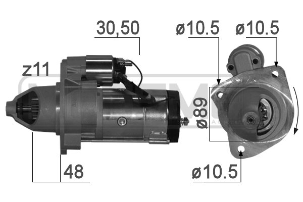 Marş motoru 220792A uygun fiyat ile hemen sipariş verin!