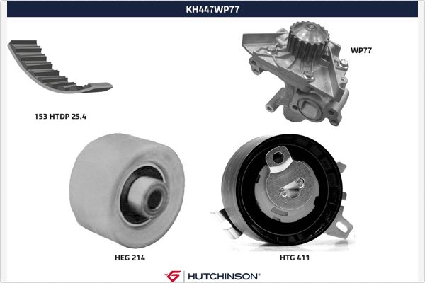 Su pompası /Triger kayışı seti KH 447WP77 uygun fiyat ile hemen sipariş verin!