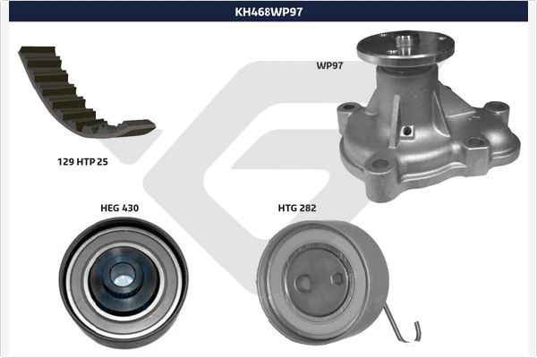 Su pompası /Triger kayışı seti KH 468WP97 uygun fiyat ile hemen sipariş verin!