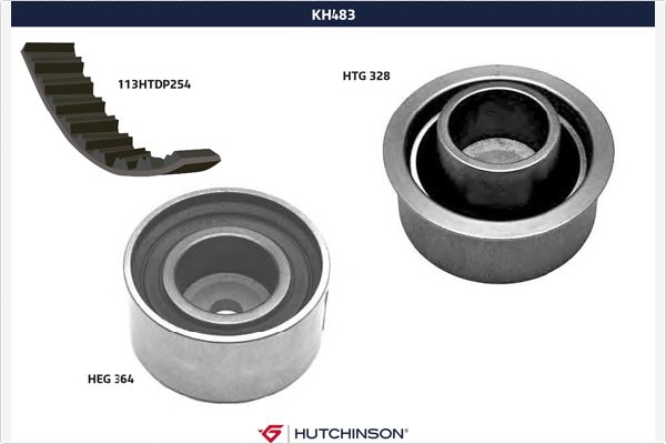 Kayış seti, triger kayışı KH 483 uygun fiyat ile hemen sipariş verin!