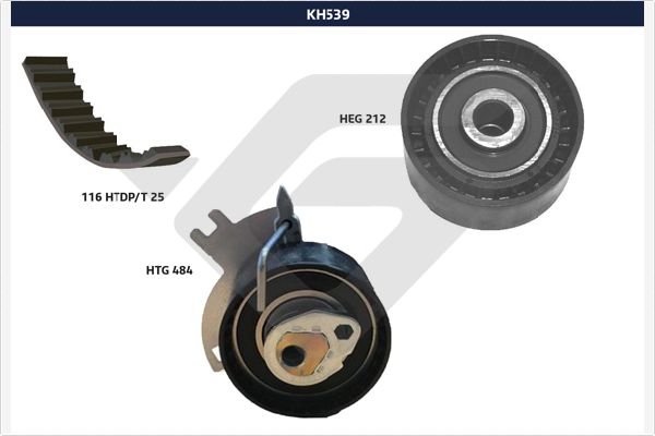 Kayış seti, triger kayışı KH 539 uygun fiyat ile hemen sipariş verin!