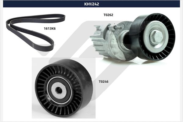 Kayış seti, kanallı v kayışı KHV 242 uygun fiyat ile hemen sipariş verin!