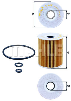 Filtre, motor yağı OX 422D uygun fiyat ile hemen sipariş verin!