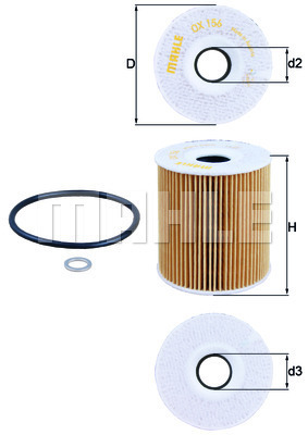 Filtre, motor yağı OX 156D uygun fiyat ile hemen sipariş verin!