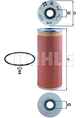 Filtre, motor yağı OX 72D uygun fiyat ile hemen sipariş verin!