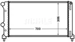 Isı değiştiricisi, motor soğutması CR 1448 000S FIAT DOBLO Kasa/büyük limuzin (223_) 1.9 JTD Multijet