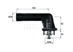 Termostat, soğutma maddesi TI 20 95 BMW 5 (E34) 518 i