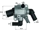 Termostat, soğutma maddesi TI 173 88 ALFA ROMEO MITO (955_) 1.3 MultiJet (955AXH1B, 955AXT1A)