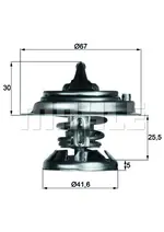 Termostat, soğutma maddesi TX 29 75D uygun fiyat ile hemen sipariş verin!