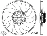 Fan, motor soğutması CFF 312 000S AUDI A4 B8 Avant (8K5) 2.7 TDI