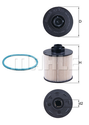 Filtre, yakıt KX 420D uygun fiyat ile hemen sipariş verin!