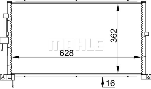 Kondansatör AC 687 001S uygun fiyat ile hemen sipariş verin!