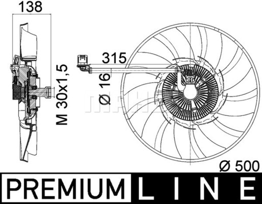 Fan, motor soğutması CFF 471 000P uygun fiyat ile hemen sipariş verin!