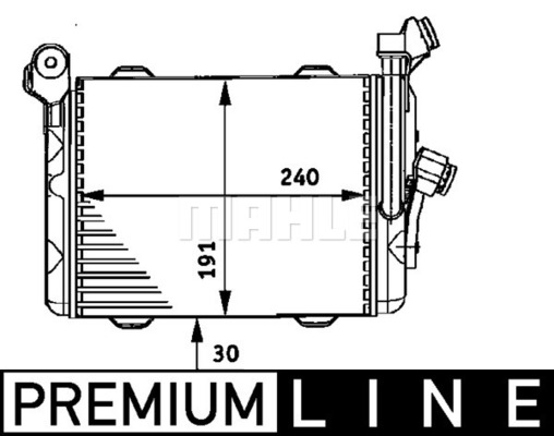 Isı değiştiricisi, motor yağı CLC 33 000P uygun fiyat ile hemen sipariş verin!