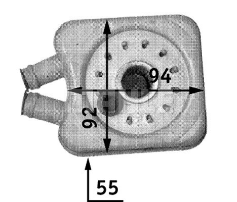 Isı değiştiricisi, motor yağı CLC 45 000S uygun fiyat ile hemen sipariş verin!