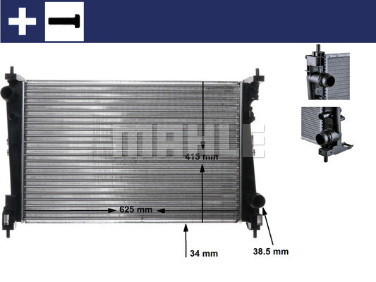 Isı değiştiricisi, motor soğutması CR 1112 000S uygun fiyat ile hemen sipariş verin!